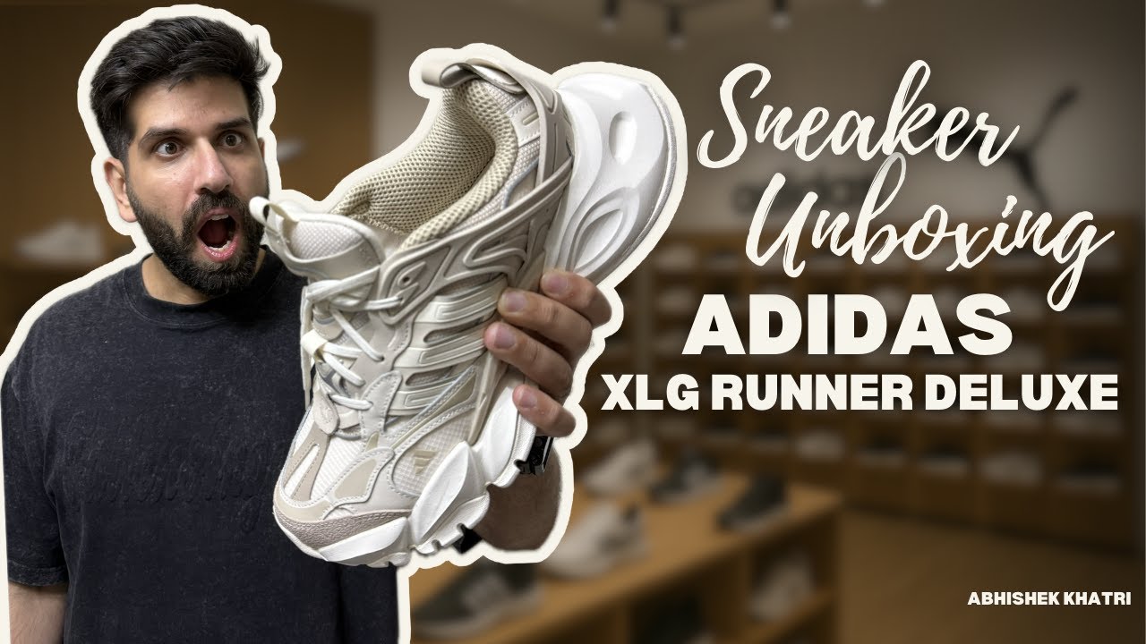 I bought this VIRAL ADIDAS SNEAKER So You Don’t Have To… - Unboxing the XLG RUNNER DELUXE 🥵🤯