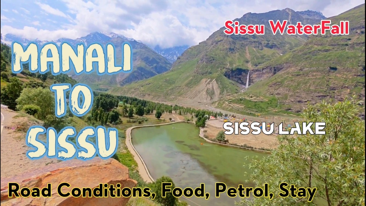 Manali to Sissu via Atal Tunnel Rohtang | Manali to Sissu road conditions | Manali to Sissu by car