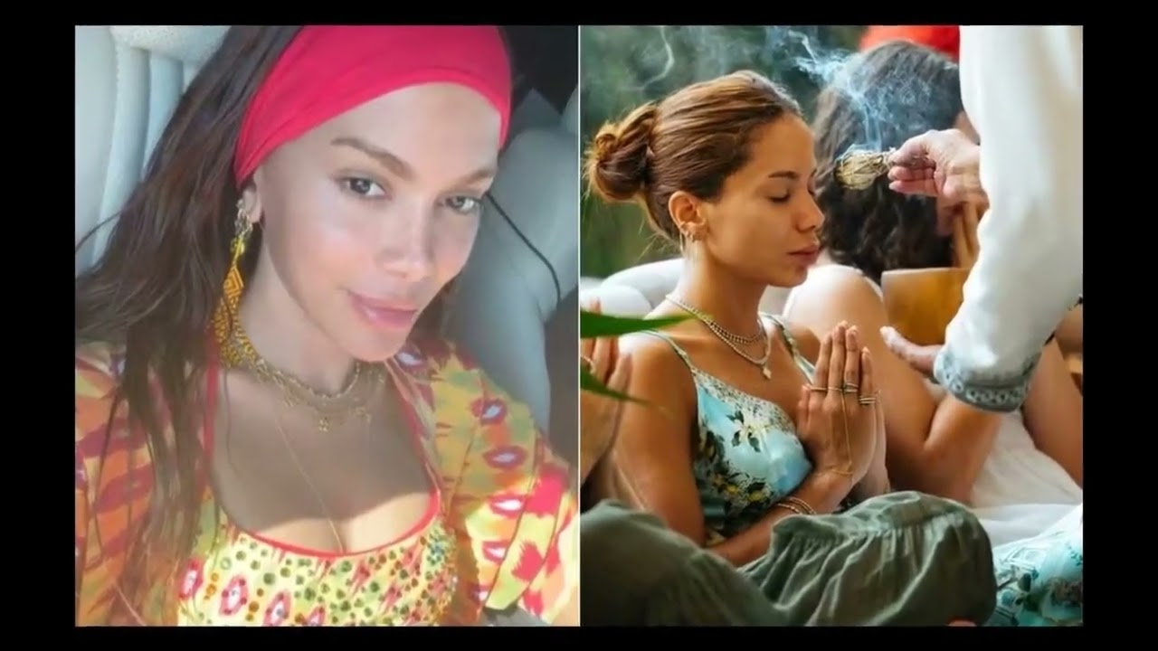 Anitta prestigia sua mentora espiritual em lançamento de livro