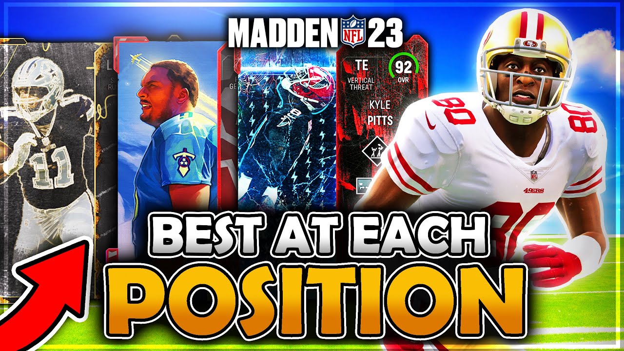 THE *BEST CARDS* AT EACH POSITION in Madden 23 Ultimate Team