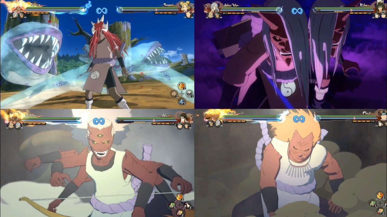 Moveset Do Quarteto do Som, Awakening e Ultimates - Naruto Ultimate Ninja Storm 4 (Dublado em PT-BR)