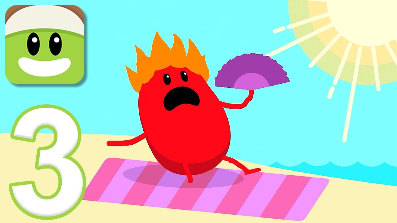 Dumb Ways to Die 4 - Gameplay Walkthrough Part 3 - Sandy Dunes (iOS, Android)