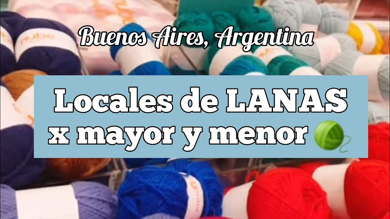Lanas Scalabrini Ortiz- Por mayor y menor- Compras en Argentina