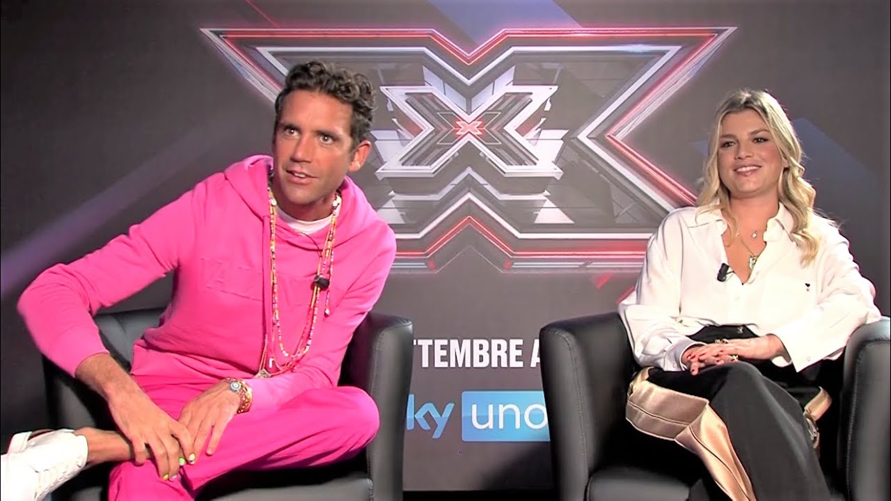 2021.09.15 FQmagazine #XF2021 conferenza stampa : Emma, Hell Raton, Mika e Manuel Agnelli