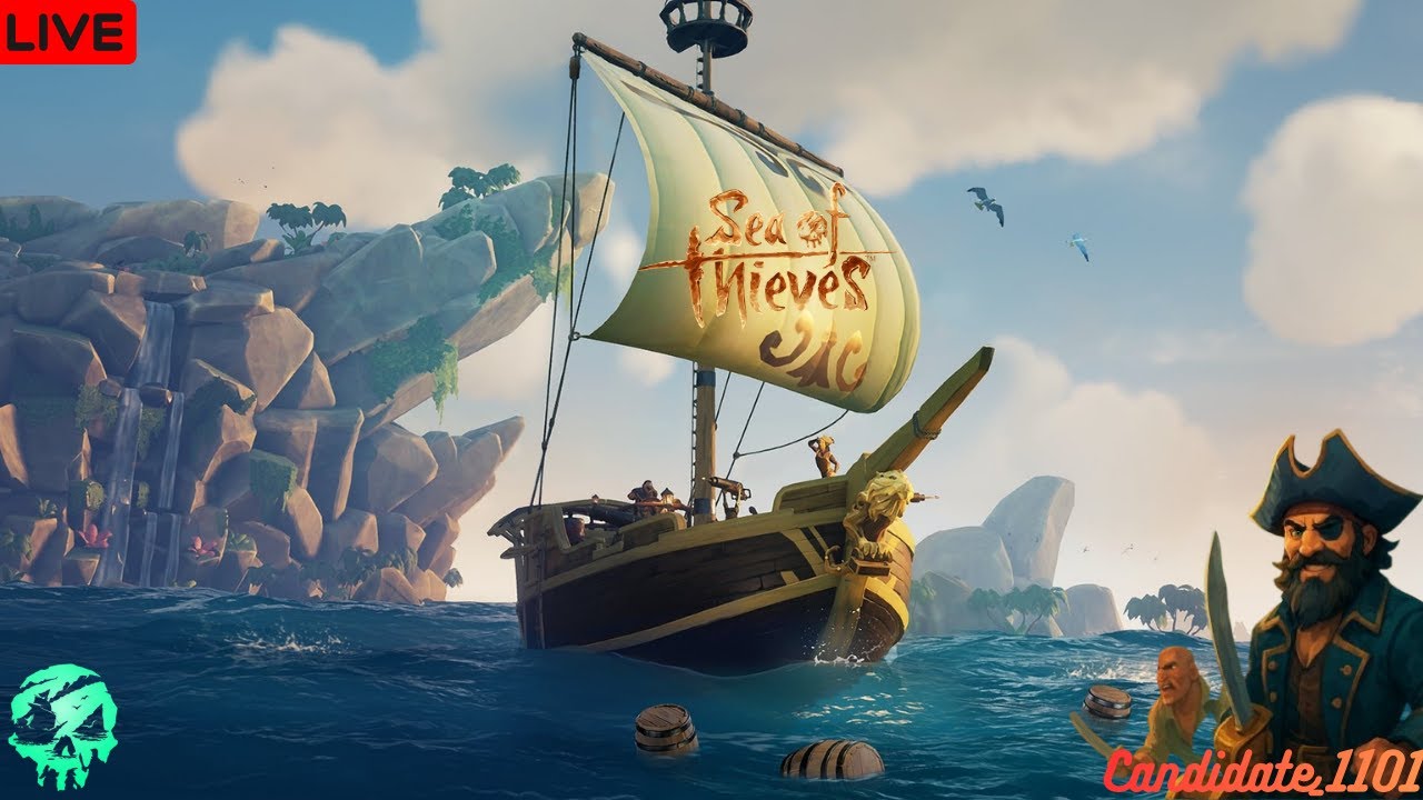 SEA OF THIEVES LIVE LET'S TRY SOME NEW THING FOR ENJOY THE GAME....