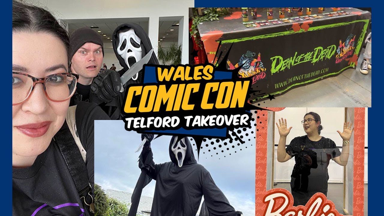 Wales Comic Con, Telford Takeover 2023 || Comic Con Vlog