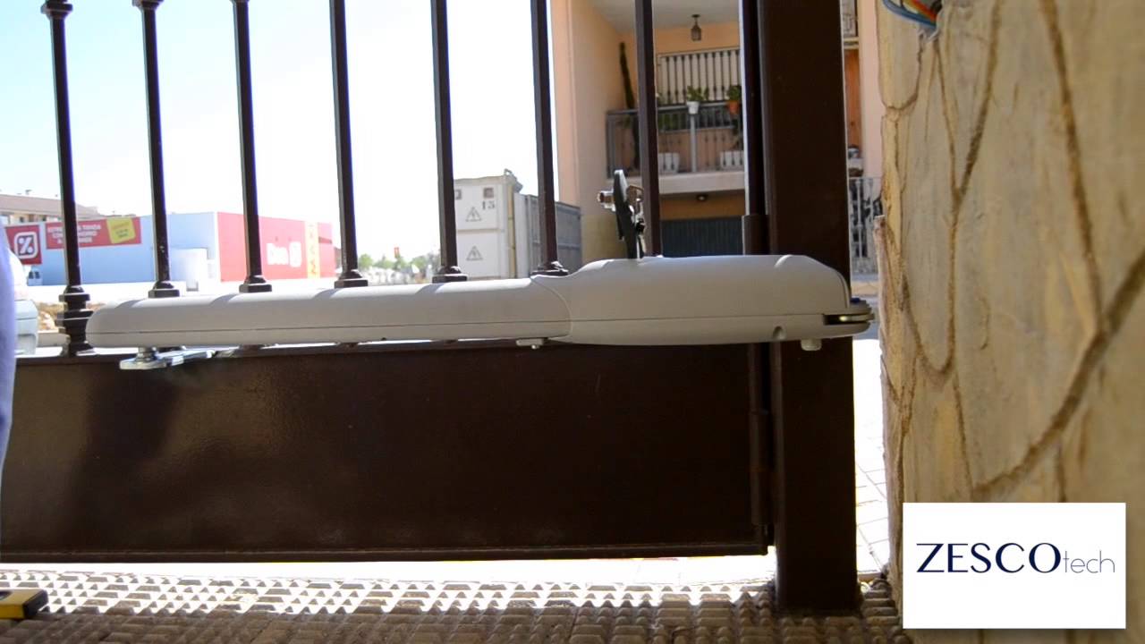 CÓMO INSTALAR MOTOR PUERTA ABATIBLE NICE MODELO WINGOO