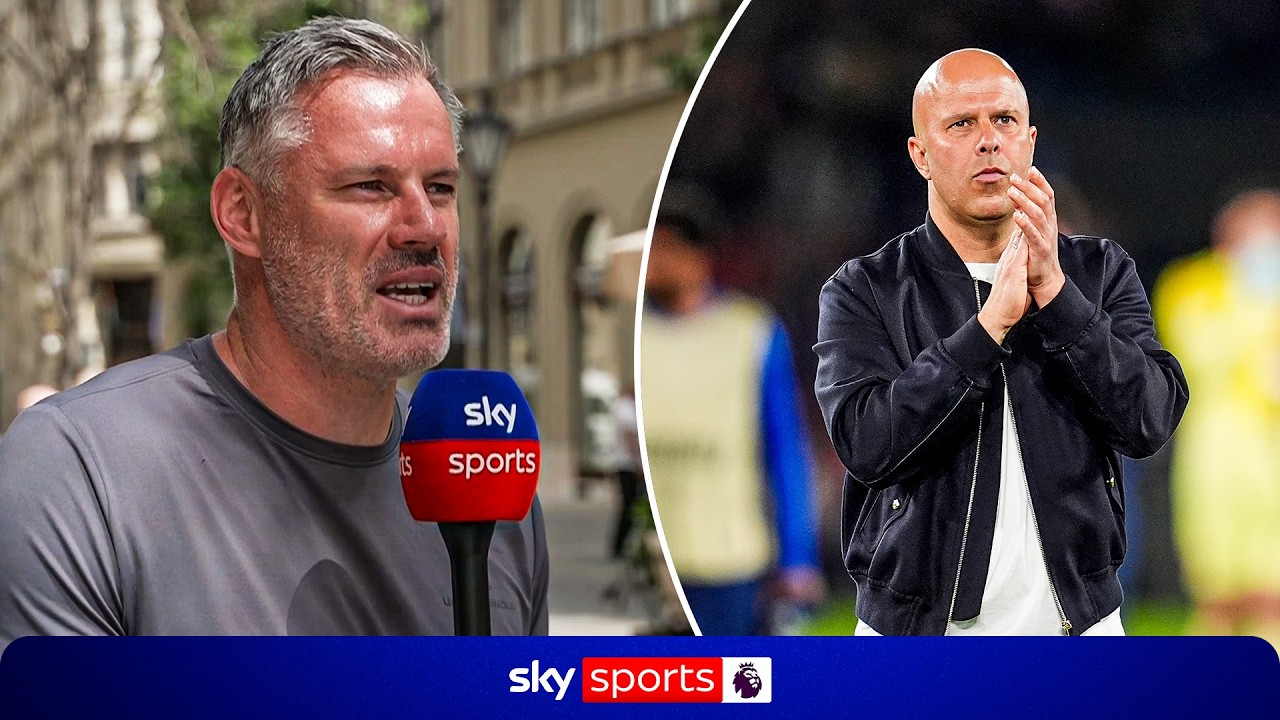 Jamie Carragher reacts to Liverpool sacking Arne Slot | 