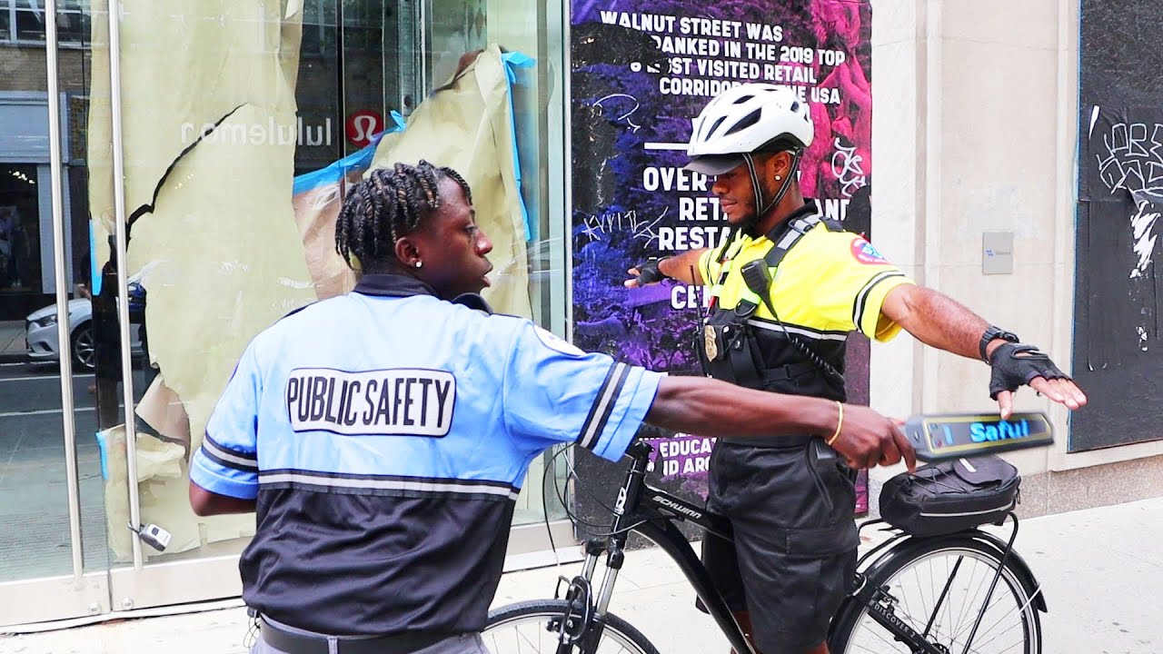 Fake Public Safety Officer Prank in Philadelphia!