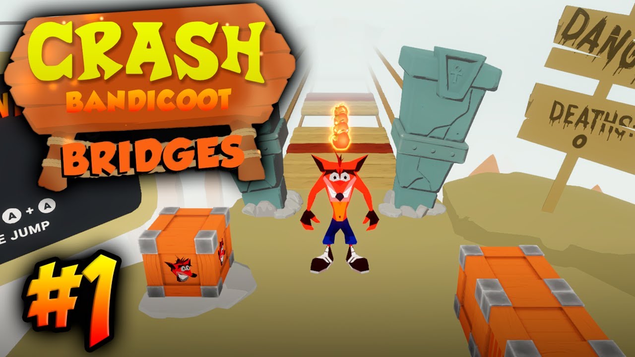 ¡Fangame Alucinante de Crash! - Crash Bandicoot Bridges #1