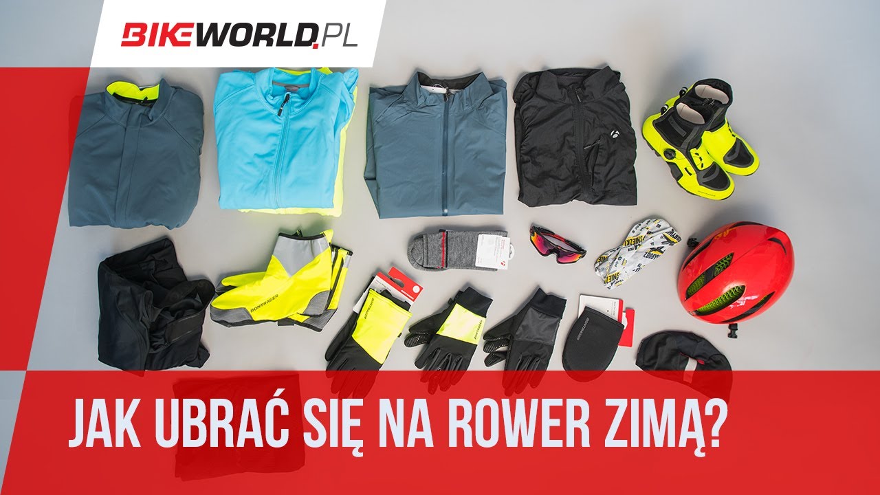 Jak ubrać się na rower zimą?