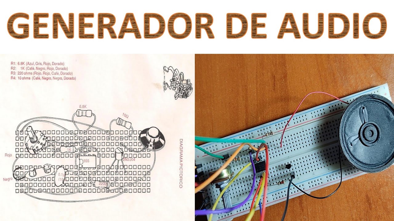 EJERCICIO #20 - MANUAL CEKIT | GENERADOR DE AUDIO | TINKERCAD
