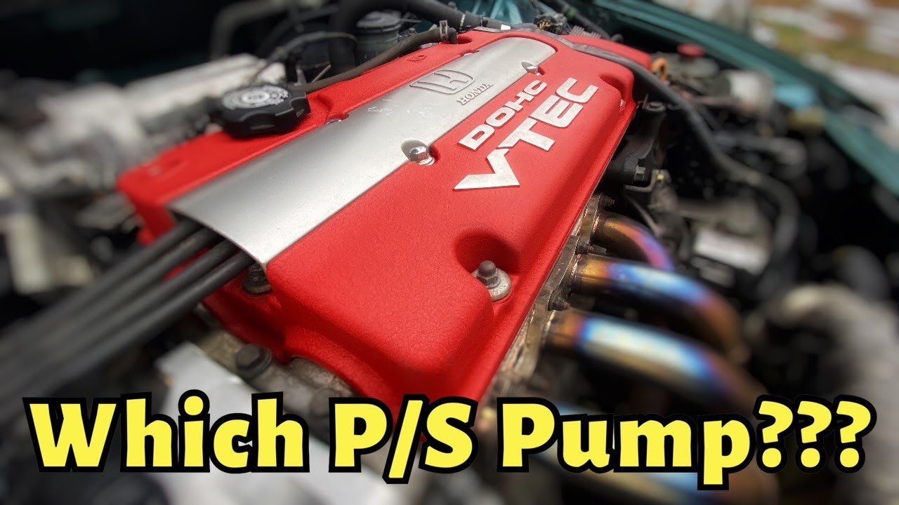 Power Steering Pump for H22 Swapped 90-93 Honda Accord CB7 CB9