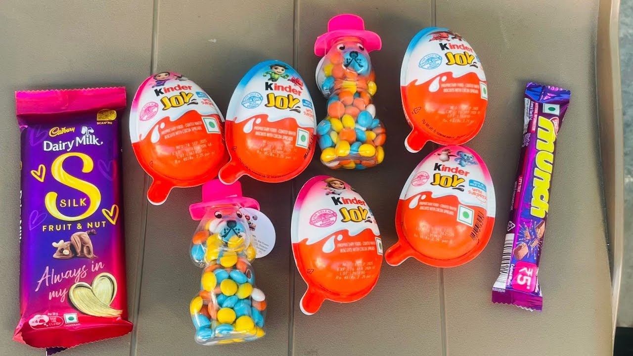 maninder milap is live! Asmr unbox kinder joy and chocolate #asmr