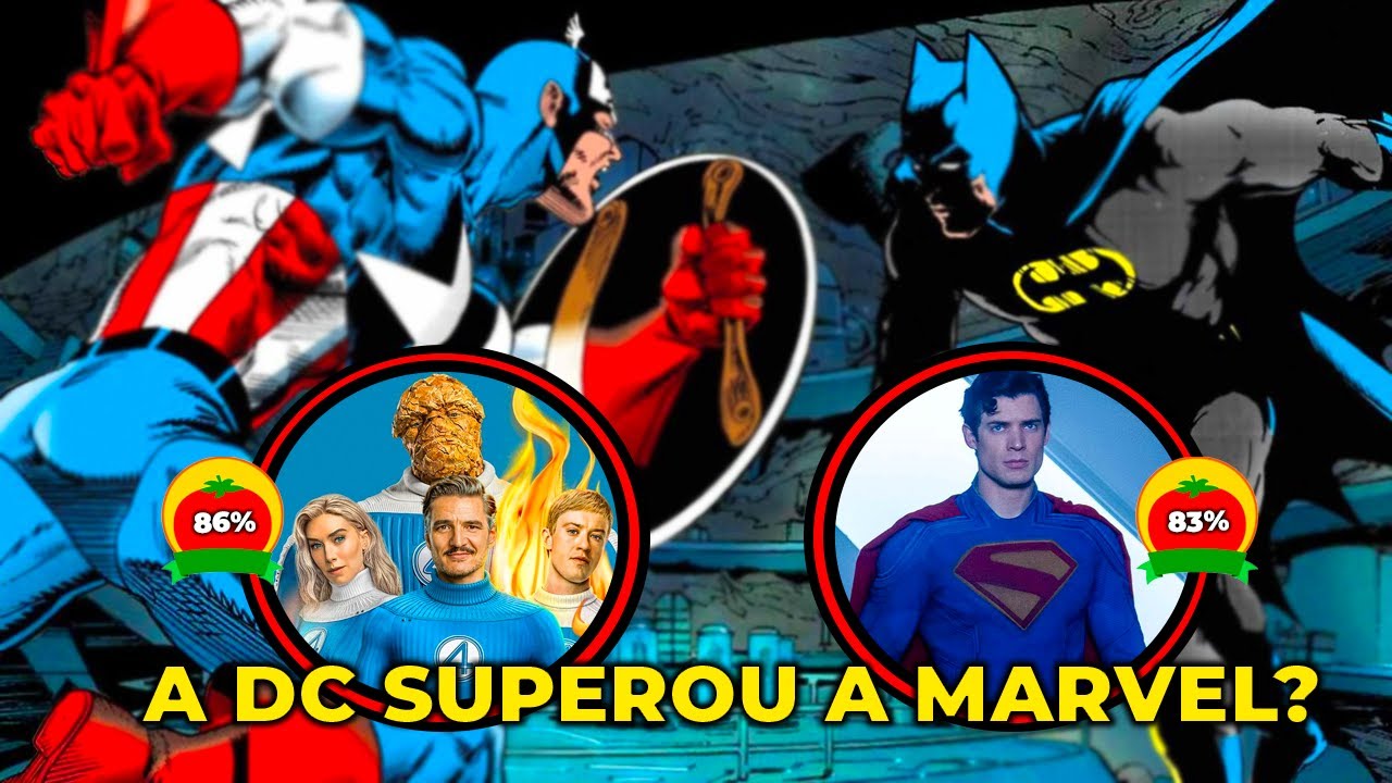 A DC FINALMENTE SUPEROU A MARVEL?