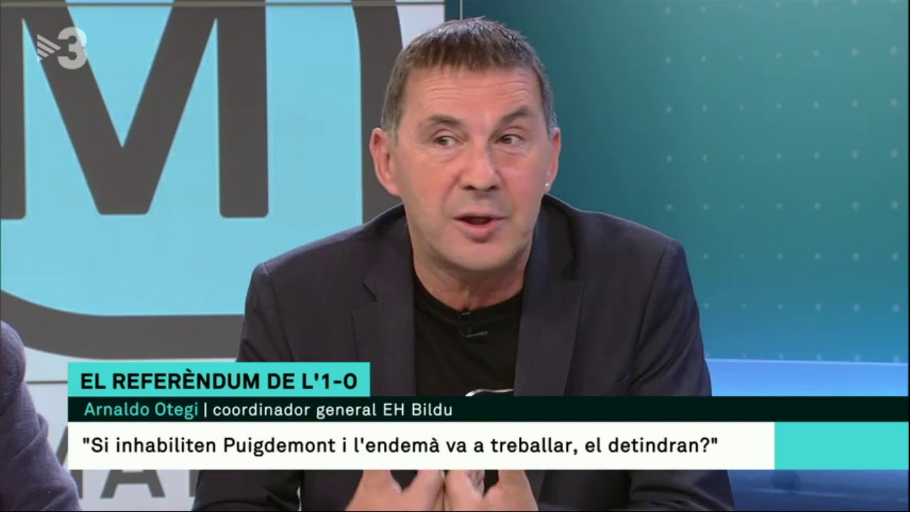 Entrevista a Arnaldo Otegi en el programa Els Matins de TV3