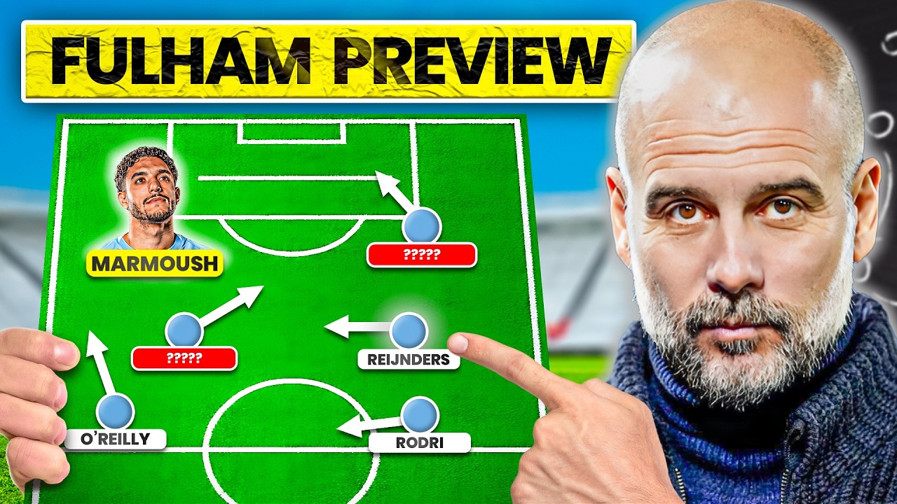 Bait the Left-Sided Overload | Man City vs Fulham Tactical Preview