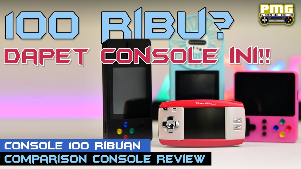 Punya uang 100 ribuan, mending beli console yang mana yaa??! - Komparasi Retro Console 100 ribuan!