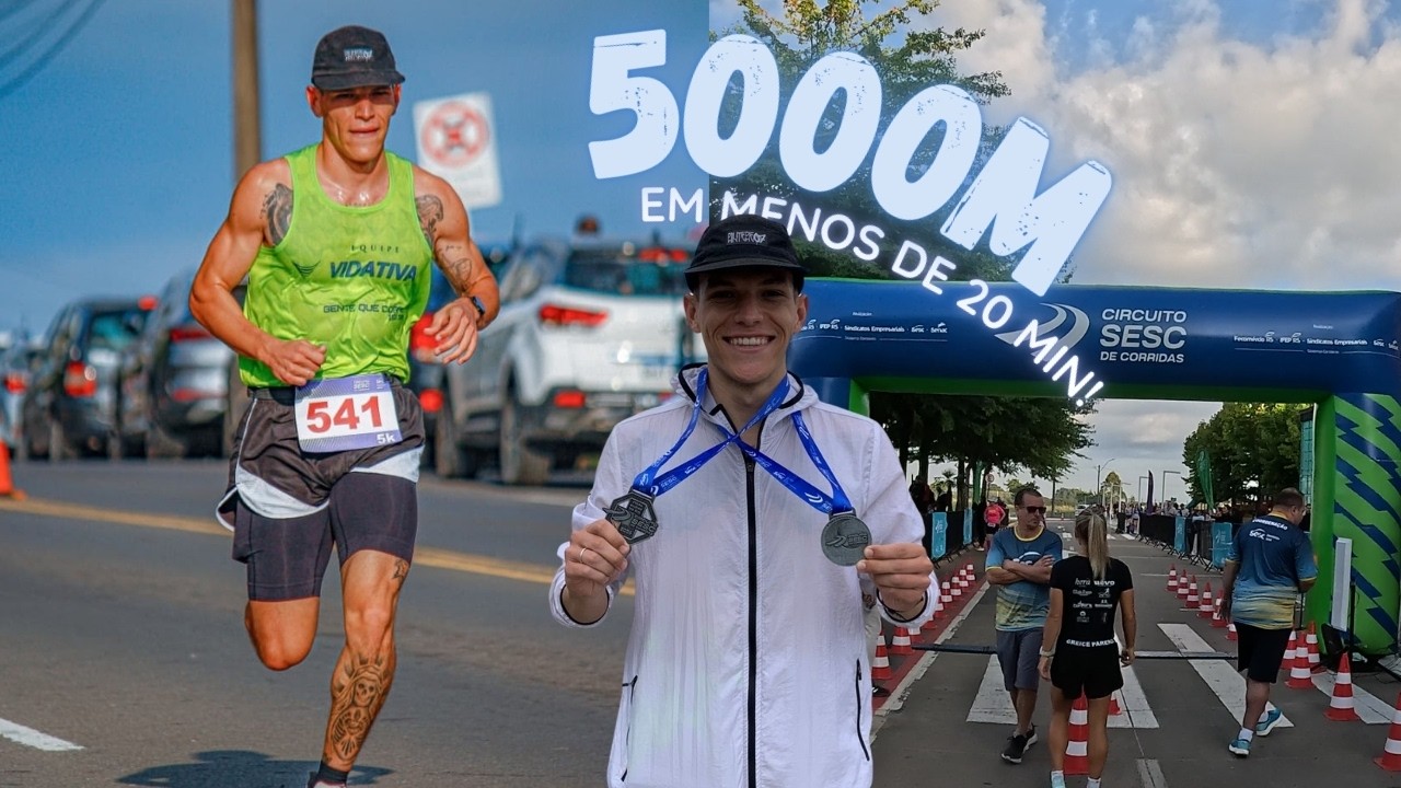 meu novo RP nos 5000m