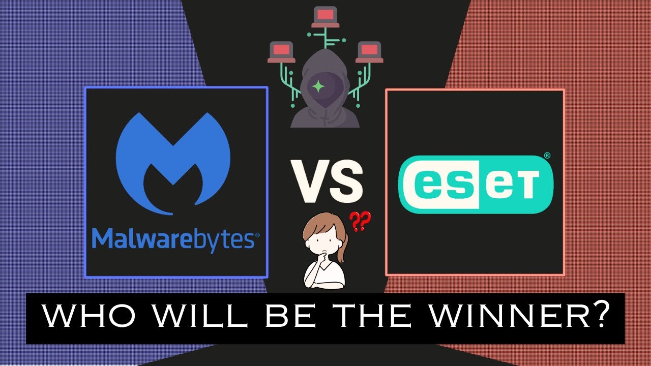 Антивирус ESET против антивируса Malwarebytes | ESET против Malwarebytes против программ-вымогате...