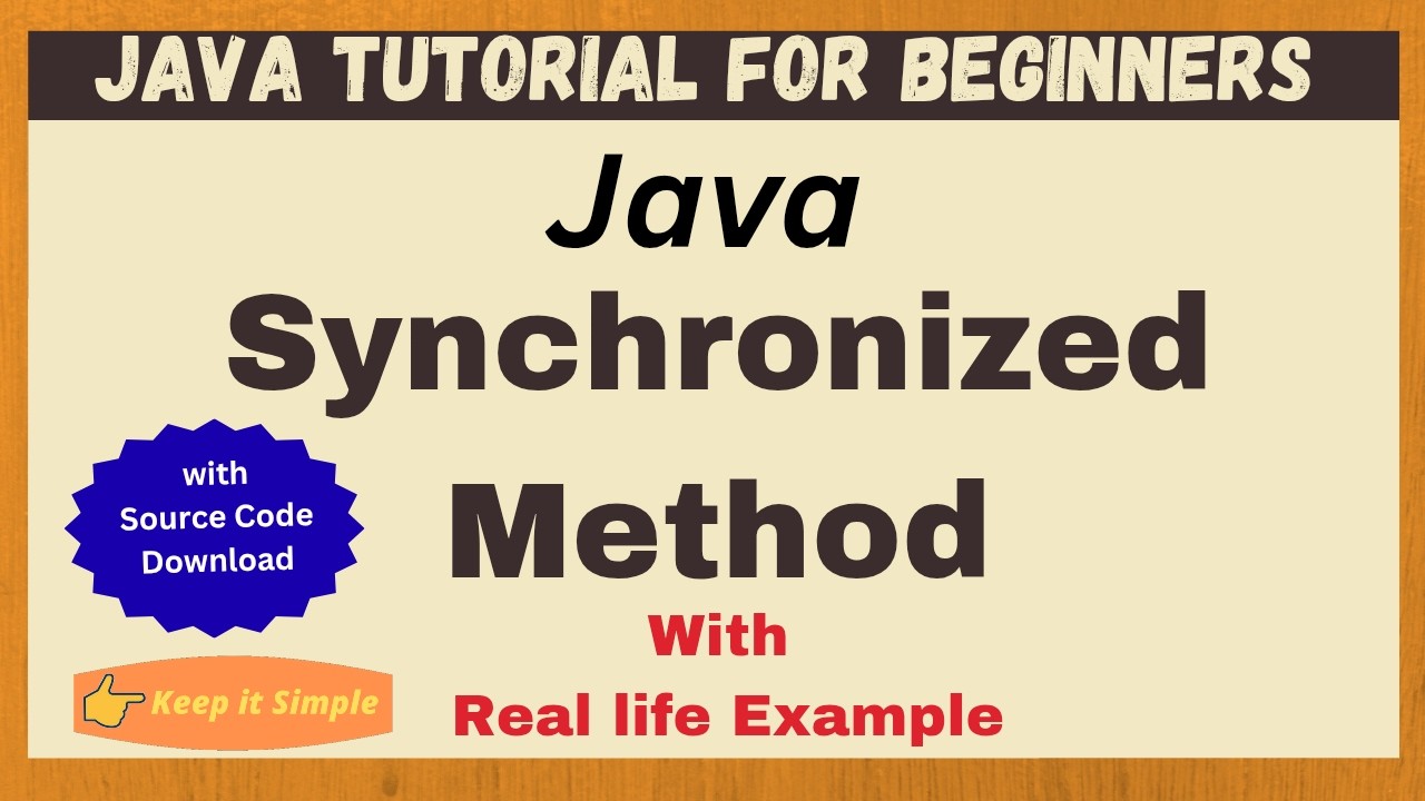 Синхронизированный метод в Java | с реальным примером системы онлайн-покупок для начинающих.