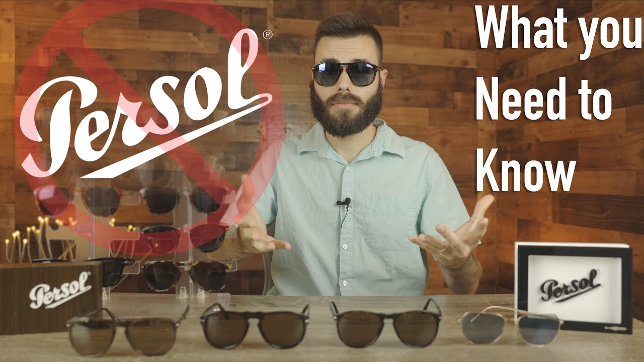 Посмотрите это, прежде чем купить солнцезащитные очки Persol