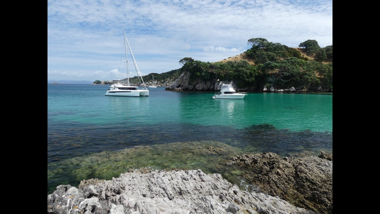 Sailing and exploring Great Mercury Island.Great walking and bird watching...Ep20