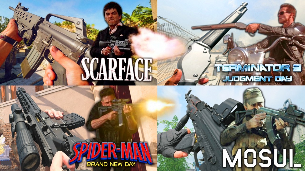 All Call of Duty HIDDEN MOVIE Weapons Showcase Part 2