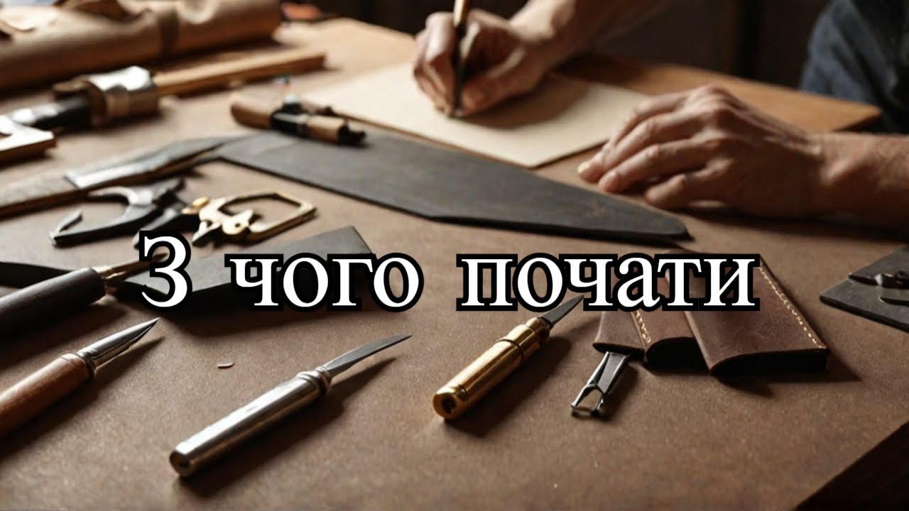 Як почати: Робота з Натуральною Шкірою для новачків