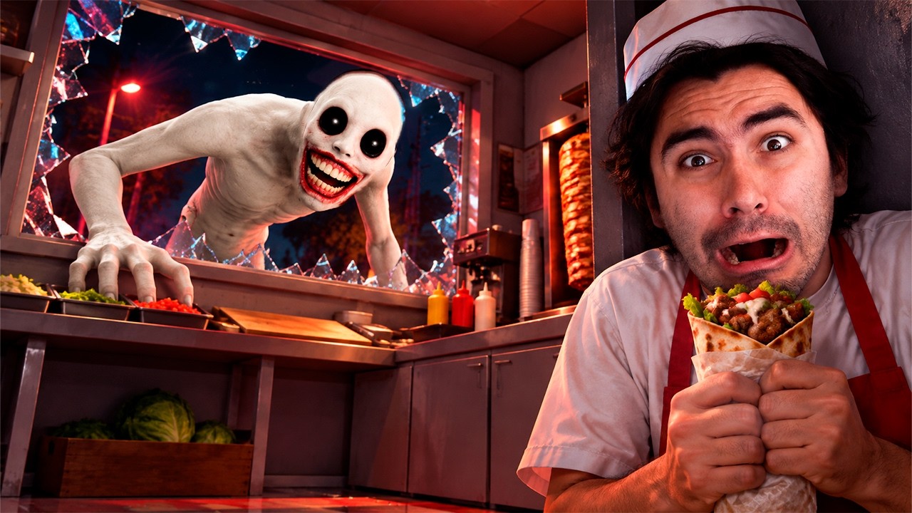 Passei a Noite na Lanchonete SCARY SHAWARMA