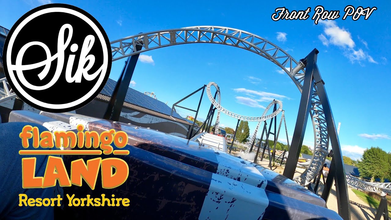 Sik - Front Row POV - Sik Opening day - Flamingo Land. 4K