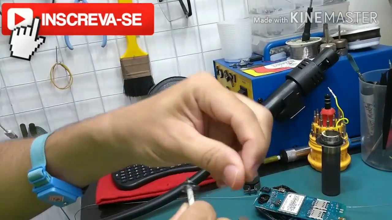 ESTAÇÃO DE SOLDA YAXUN 850 - NÃO AQUECE!! (RESOLVIDO)