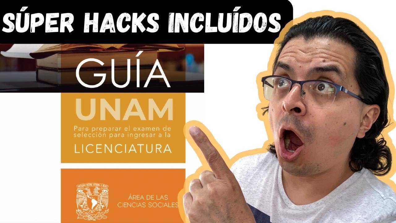🎁 GUIA UNAM 2023 | Matematicas Area 3: Ciencias Sociales [+ Súper Hacks]