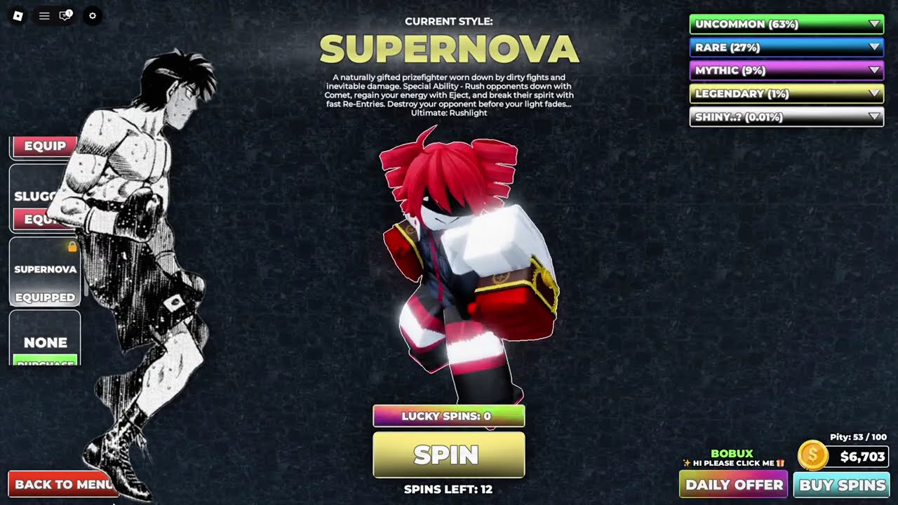 Trying Every style featuring Supernova 