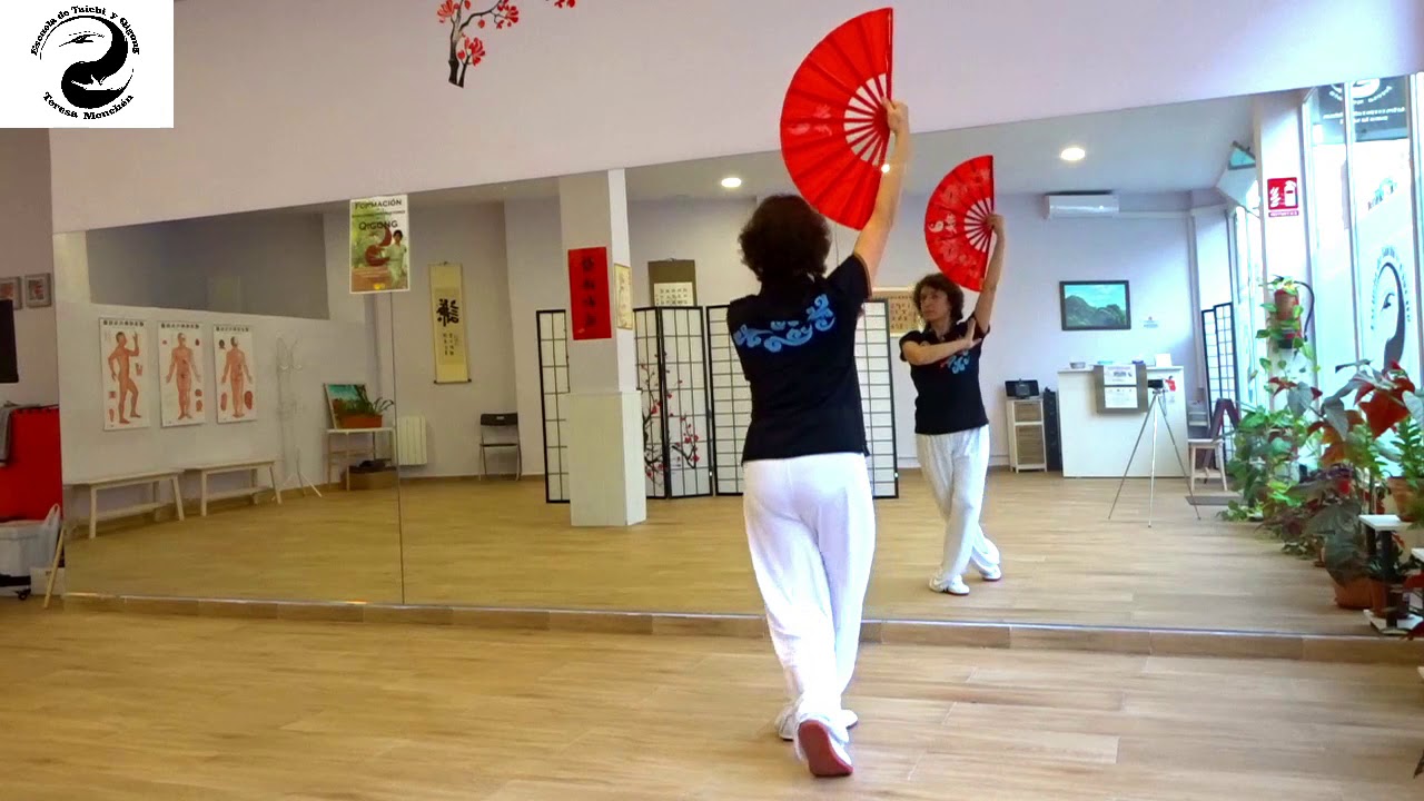 Taiji Gong Fu Shan 52 I Taichi con ABANICO de 52 movimientos de Li Deyin