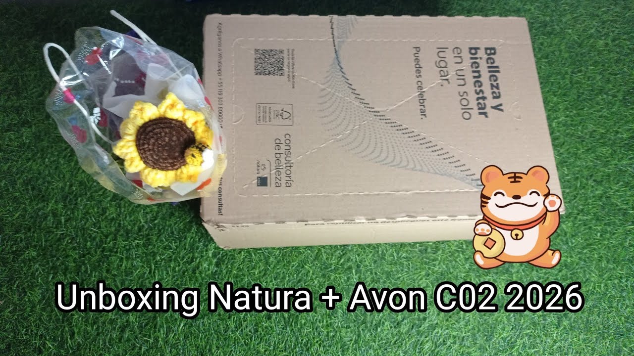 UNBOXING DE NATURA + AVON C02 2026 🧡🧡🧡
