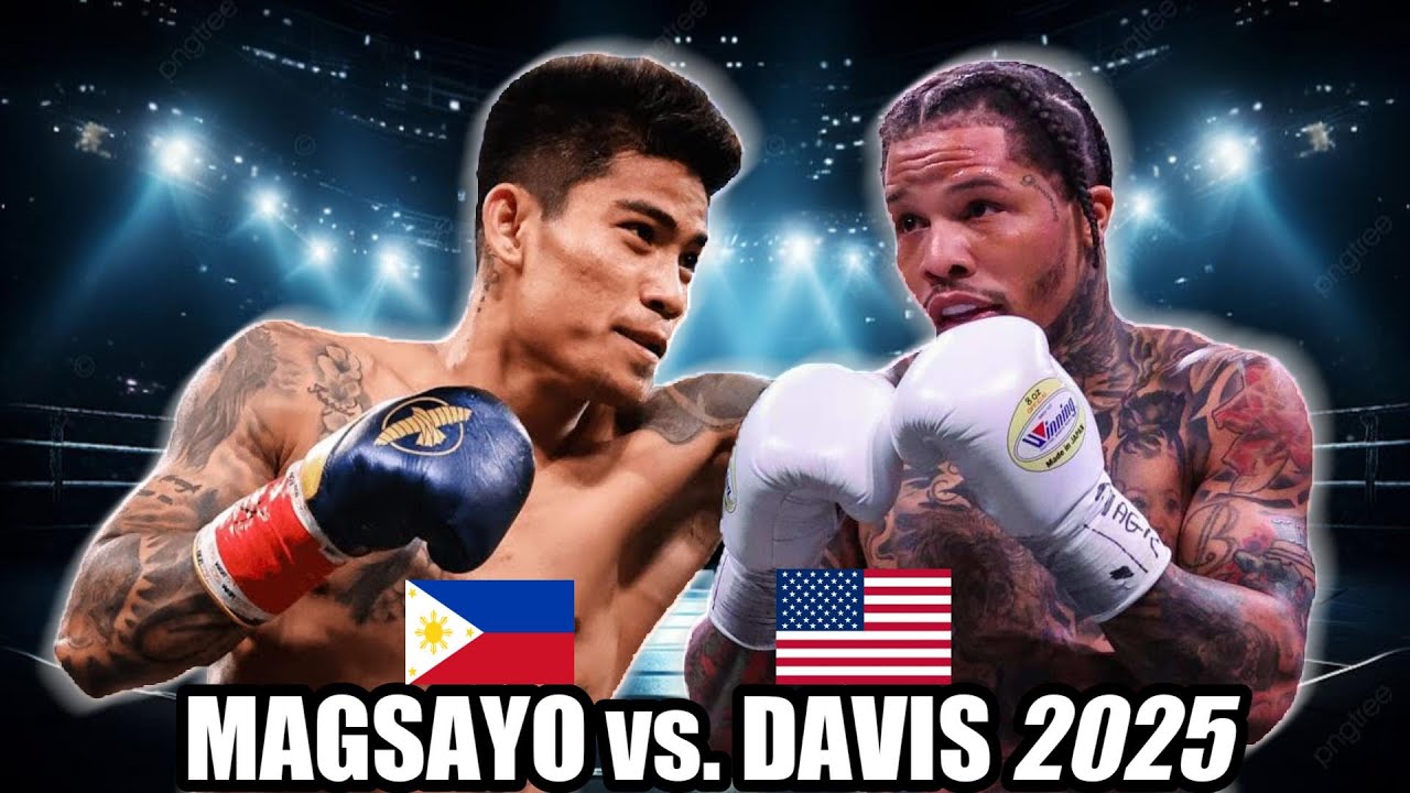 MAGSAYO vs DAVIS 2025 | 2X WORLD CHAMPION LUMAMBOT SA SUNTOK NI MAGSAYO!
