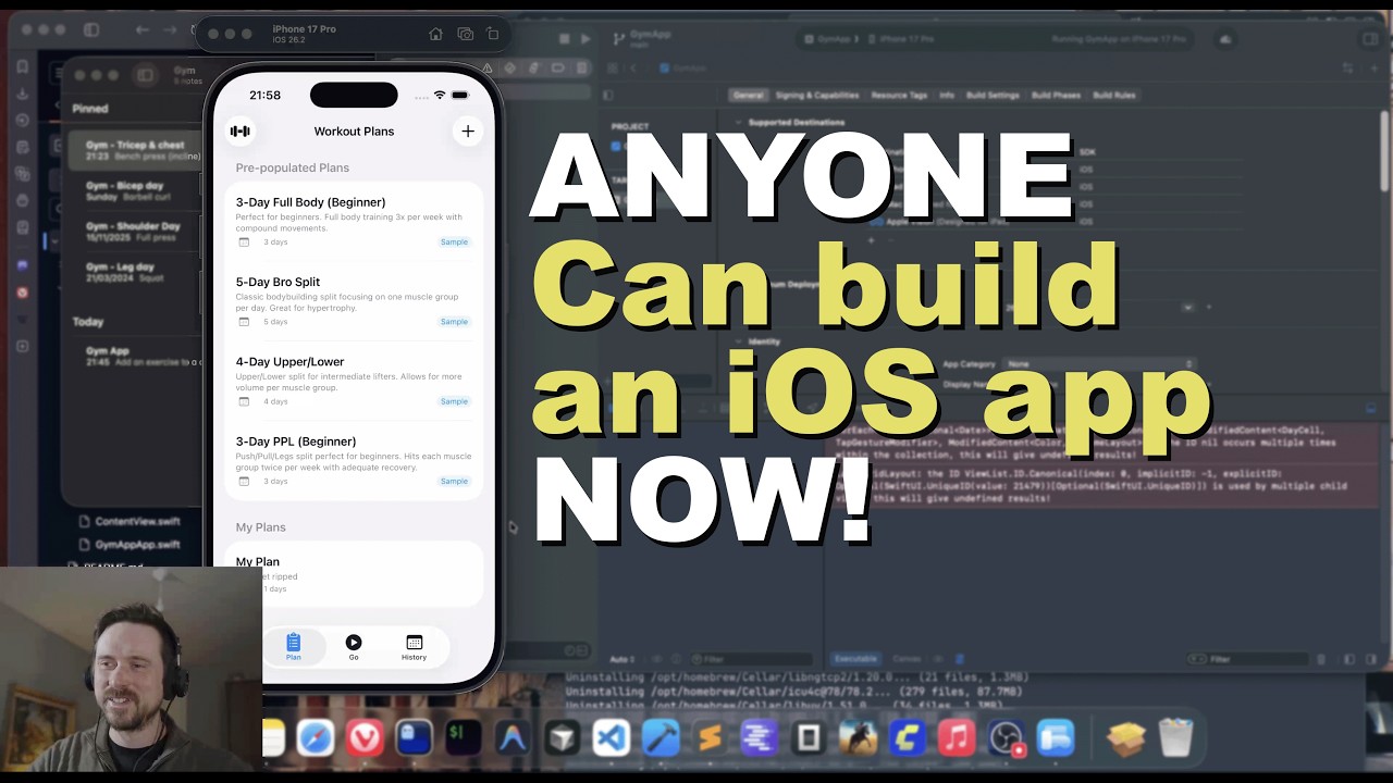 Build an iOS App From Scratch with AI &mdash; No Coding, Only Free Tools