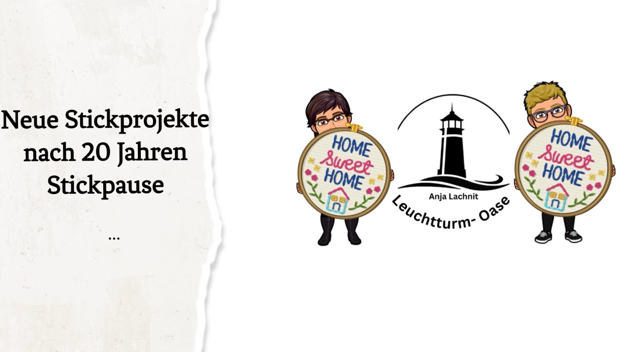 Meine Stickprojekte nach 20 Jahren Stickpause
