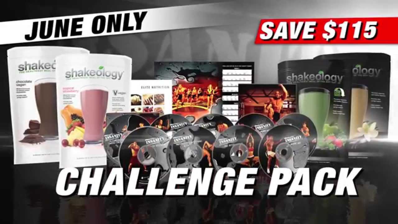 INSANITY June Challenge Pack - Save $115