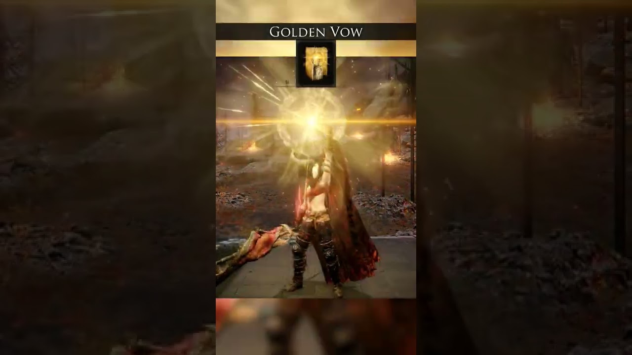 The Infamous Strength-Faith Build - Elden Ring #shorts
