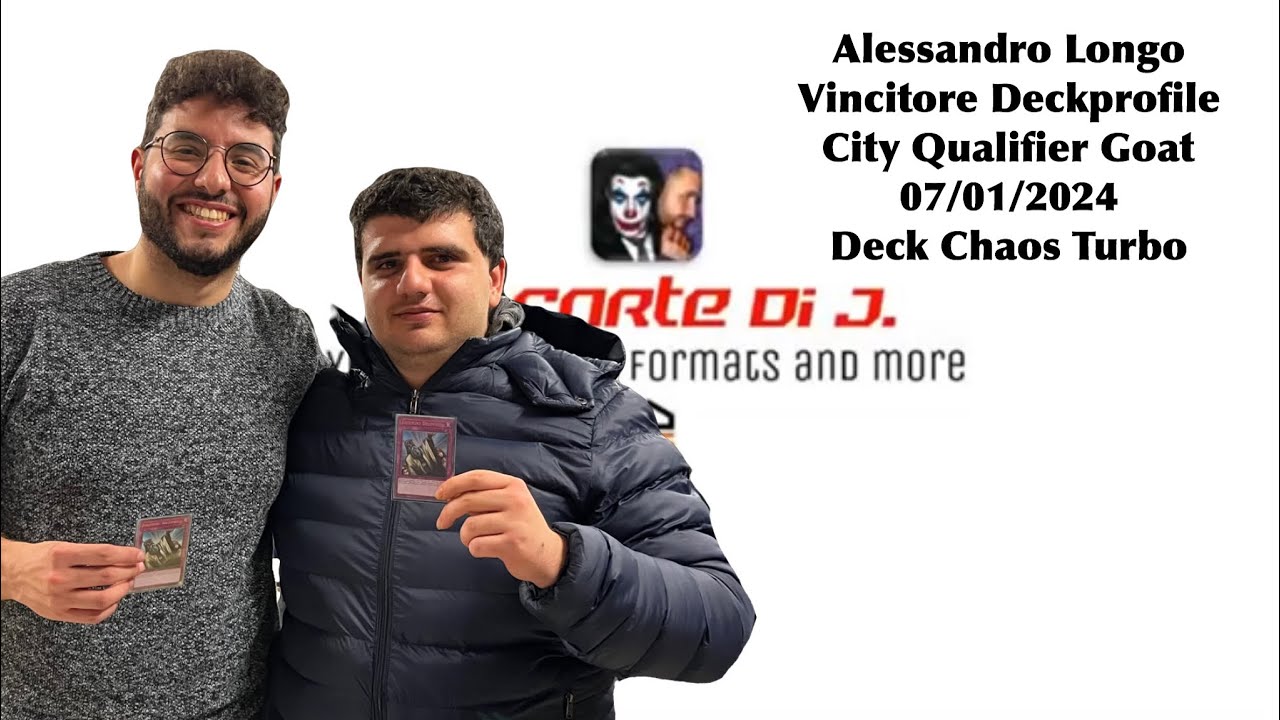 Goat Deck Profile: Alessandro Longo Chaos Turbo Le Carte di J. Milano CCQ 07/01/2024 WINNER