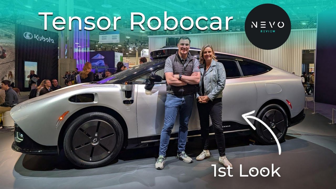 Tensor Robocar Level 4 pojawi się w tym roku! Pierwsze spojrzenie na CES 2026