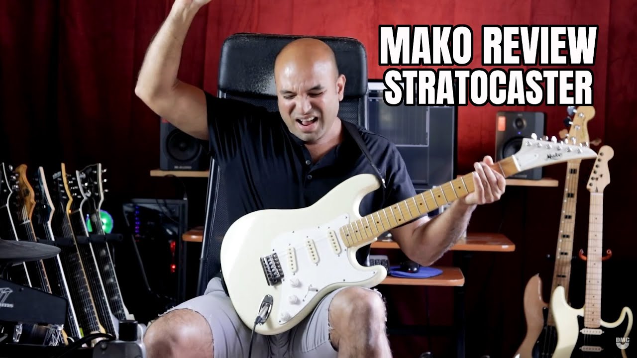 Mako Stratocaster Vintage Guitar Review & Demo | 70s/80s Strat