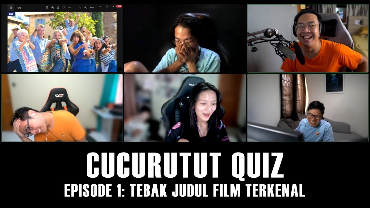 TEBAK - TEBAKAN JUDUL FILM TERKENAL! - CUCURUTUT QUIZ #1