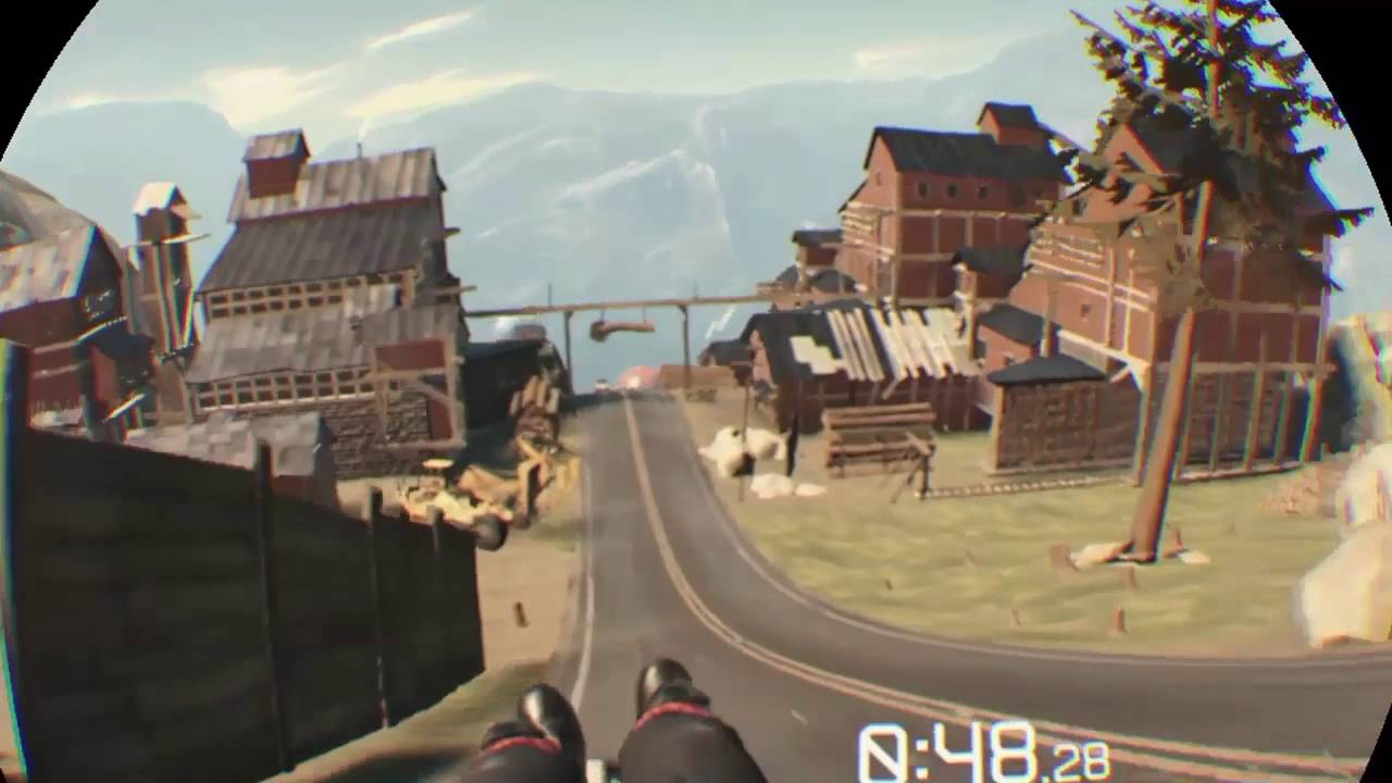 VR Luge Full Gameplay - PlayStation VR Worlds