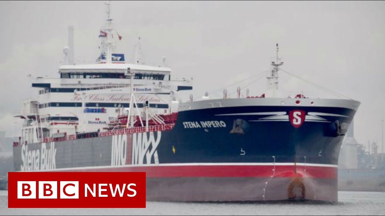 Iran seizes British tanker in Strait of Hormuz - BBC News