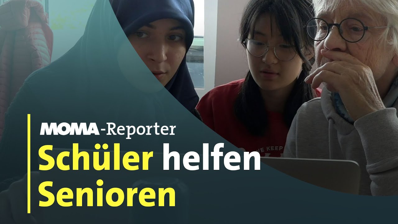 MOMA Reporter: Schüler helfen Senioren | ARD Morgenmagazin