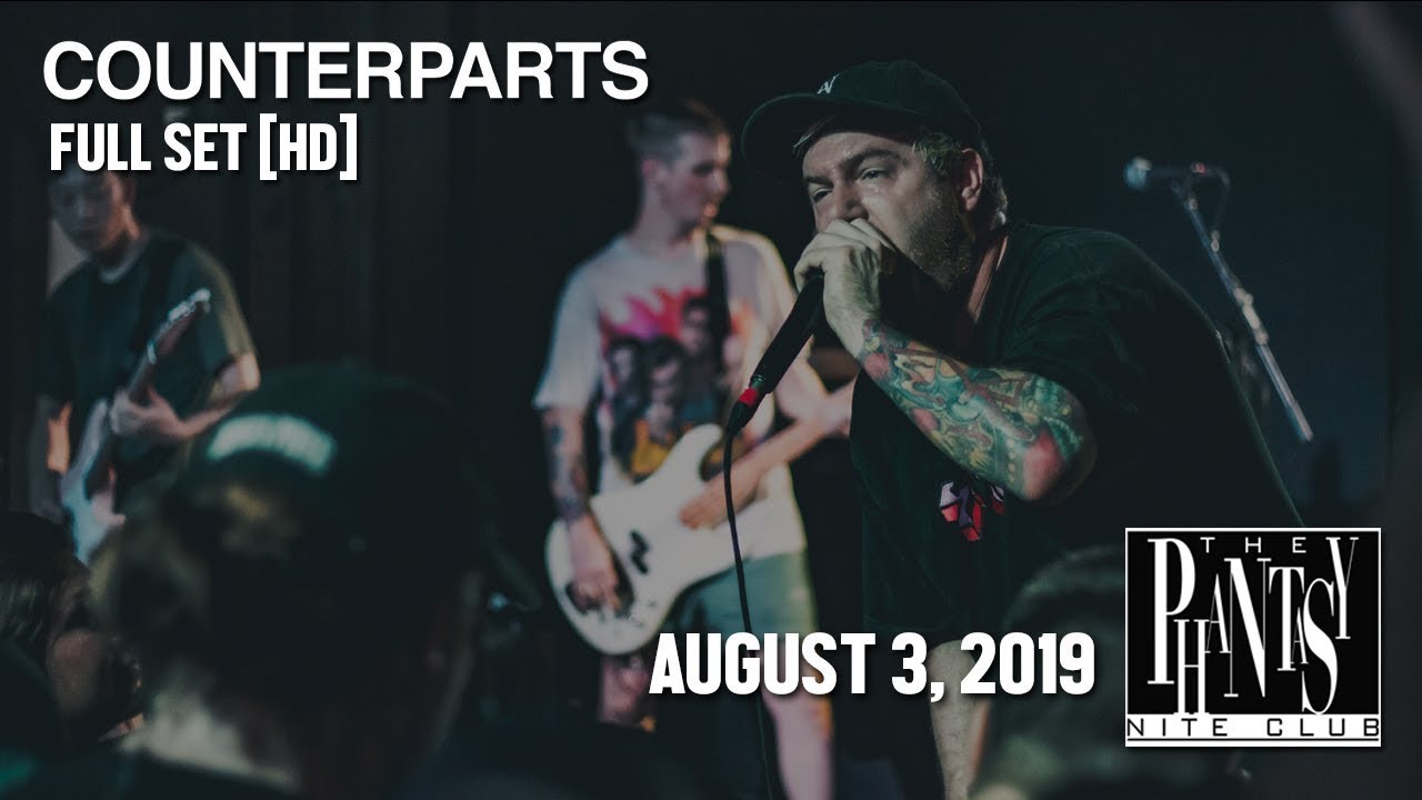 Counterparts - Full Set w/ Mutlitrack Audio - Live at The Phantasy