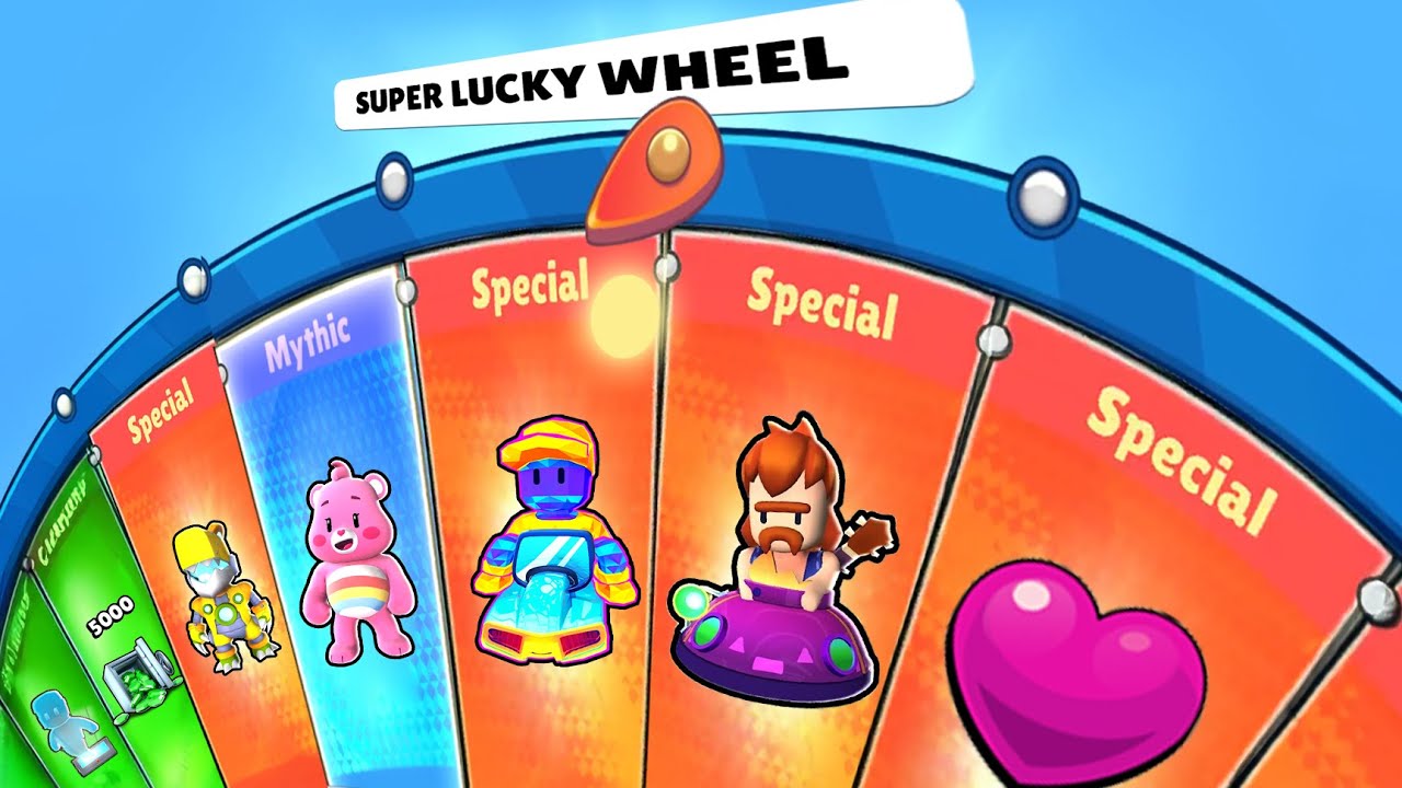 SUPER LUCKY WHEEL | STUMBLE GUYS